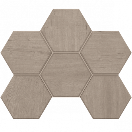 Estima Classic Wood Mosaic/CW01_NR/25x28,5/Hexagon