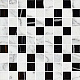 Мозаика Kerranova Marble Trend Carrara 30x30 m22
