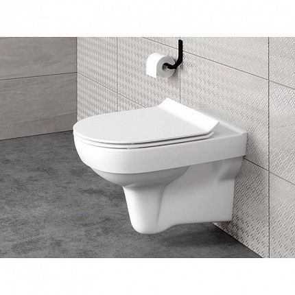 Навесной | подвесной  унитаз Cersanit City  безободковый S-MZ-CITY-COn-S-DL-w