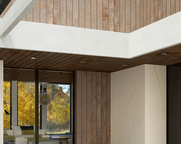 Керамогранит Laminam RUS Diamond. Фото в интерьере