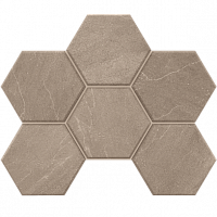 Estima Gabbro Mosaic/GB02_NR/25x28,5/Hexagon