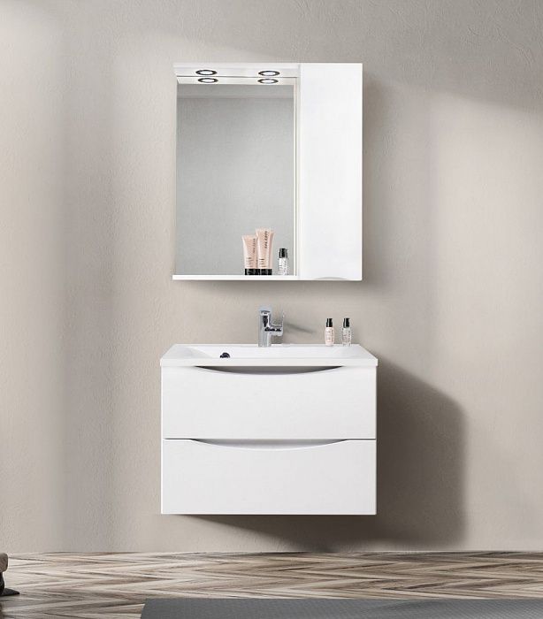 Зеркальный шкаф BELBAGNO MARINO-SPC-700/750-1A-BL-P, MARINO-SPC-700/750-1A-BL-P-L