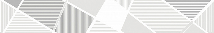 Бордюр Azori Sonnet Grey Geometria 6,2x40,5