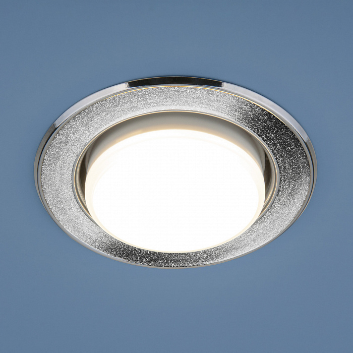 Светильник встраиваемый Elektrostandard 1072 GX53 SL/СН серебряный блеск/хром a043162