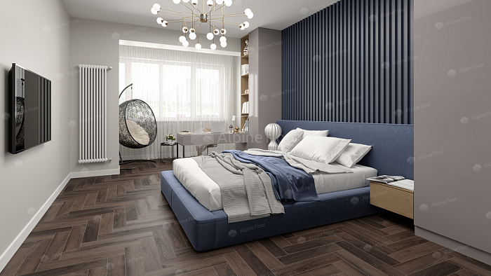 SPC плитка Alpine Floor Parquet Light Дуб фафнир