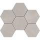 Мозаика Estima Graffito GF01 Hexagon 25x28,5