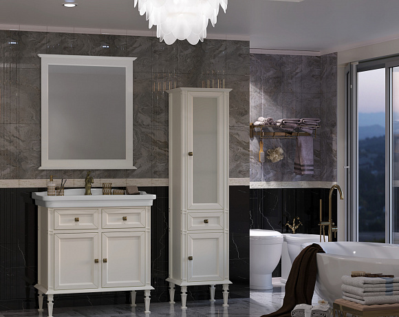 Мебель для ванной Opadiris Кантара. Фото в интерьере