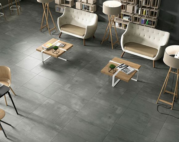 Керамогранит Imola Ceramica Creative Concrete. Фото в интерьере