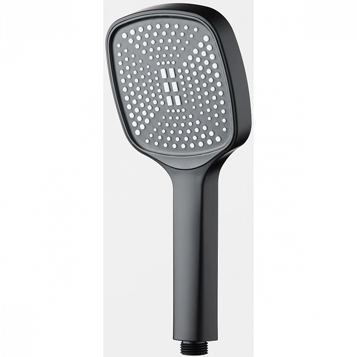 Душевая лейка Splenka S450.06.06 1 режим, черный матовый