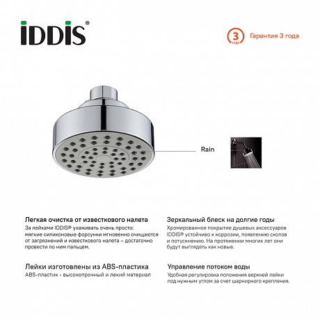 IDDIS Built-in Shower Accessories 007MINPi64