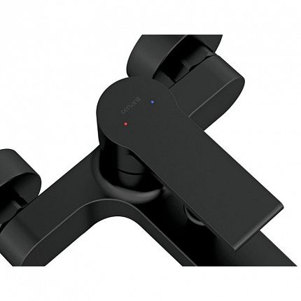Смеситель для ванны Cersanit Brasko Black А63108 черный