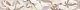 Бордюр настенный Azori Amati Cen. Plumeria Beige 505x62