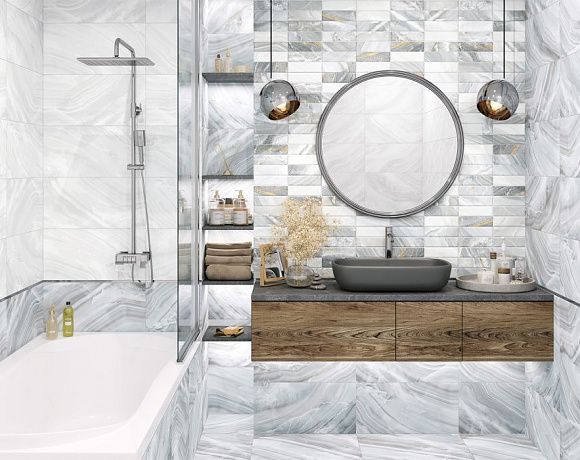 Керамогранит New Trend Amadeo. Фото в интерьере