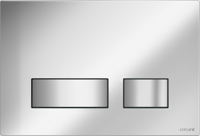 Кнопка Cersanit MOVI для LINK PRO/VECTOR/LINK/HI-TEC пластик хром глянцевая