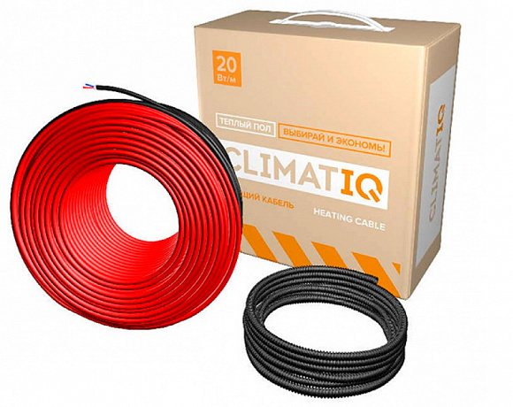 Теплый пол IQwatt Climatiq Cable. Фото в интерьере