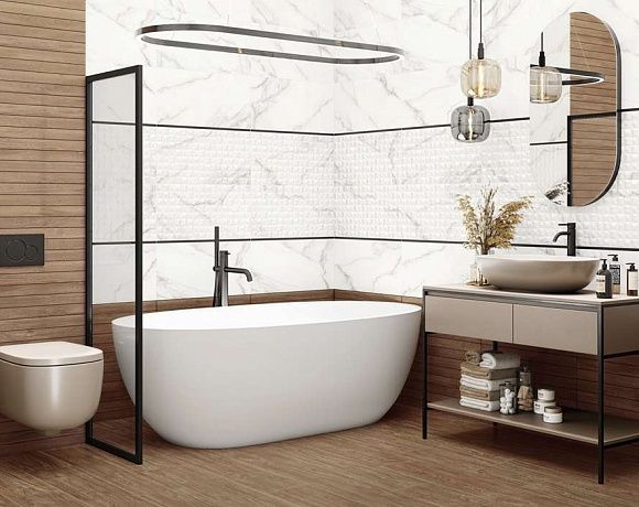 Керамогранит New Trend Aurea. Фото в интерьере