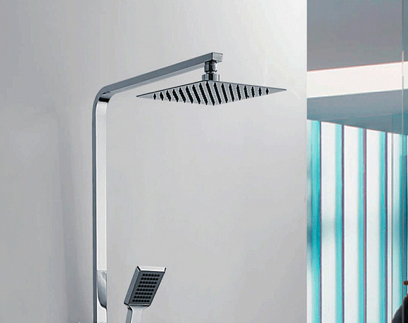 Сантехника IDDIS Built-in Shower Accessories. Фото в интерьере