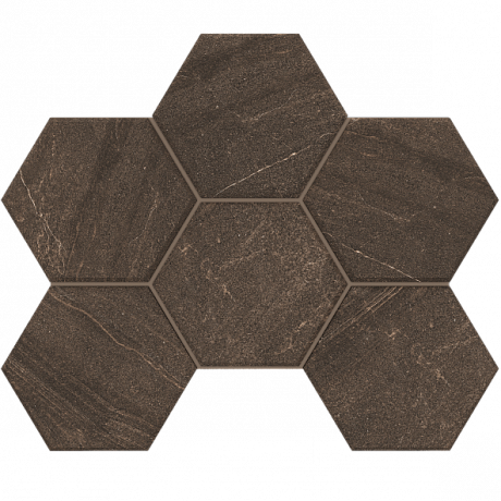 Estima Gabbro Mosaic/GB04_NR/25x28,5/Hexagon