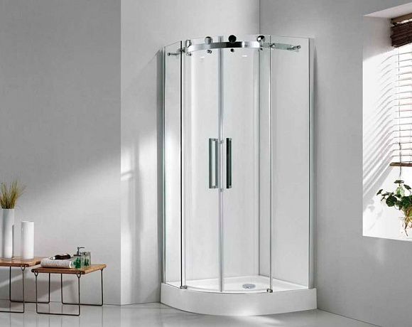 Душевые ограждения Cezares STYLUS-M. Фото в интерьере