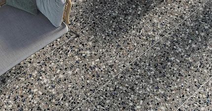 Керамогранит Kutahya Terrazzo Anthracite 800x800