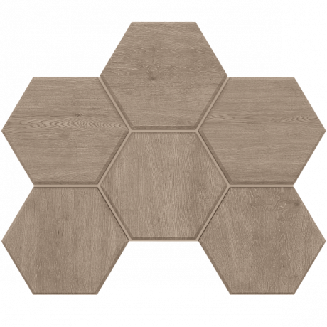 Estima Classic Wood Mosaic/CW02_NR/25x28,5/Hexagon