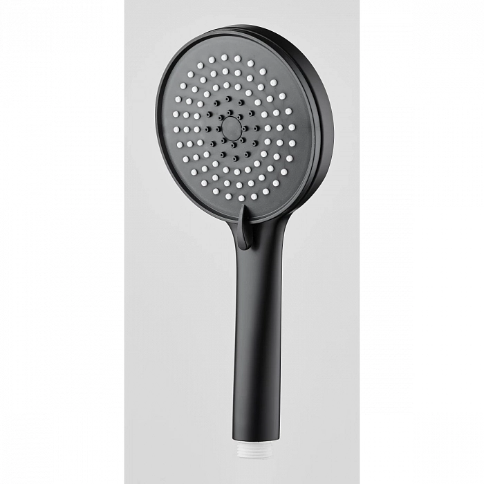 Душевая лейка Splenka S450.05.06 3 режима, черный матовый