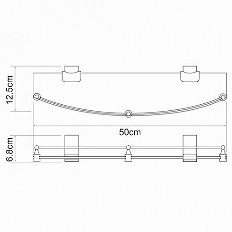 Wasserkraft Leine K-5000WHITE K-5044WHITE