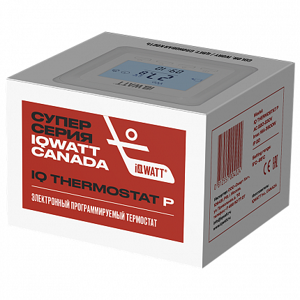 Терморегулятор IQwatt IQ Thermostat P слоновая кость