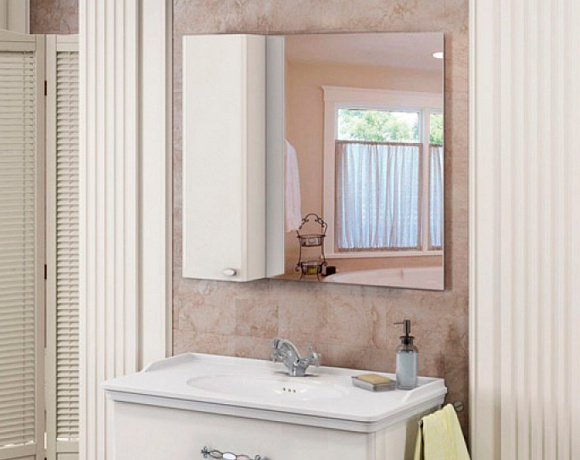 Мебель для ванной Comforty Неапроль. Фото в интерьере