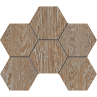 Estima Kraft Wood Mosaic/KW01_NR/25x28,5x10/Hexagon