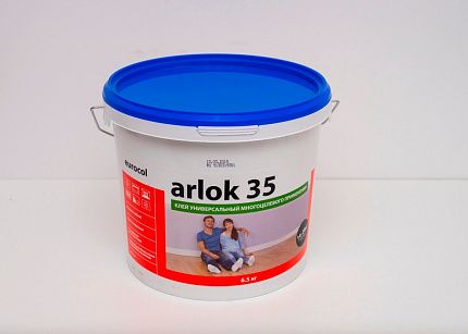 Fine Floor Клей УНИВЕРСАЛЬНЫЙ Arlock 35 (для впитывающих, невпитывающих и вертикальных оснований), 3,5 кг