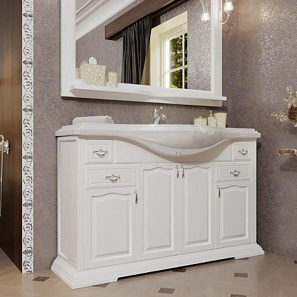 Мебель для ванной Риспекто 120 Белый матовый Opadiris