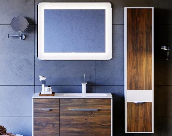 Мебель для ванной Aqwella 5 stars Malaga. Фото в интерьере