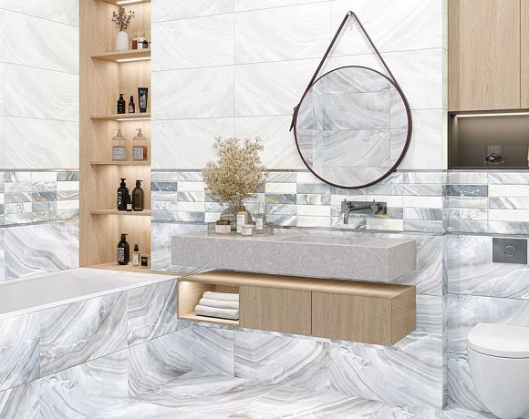 Керамогранит New Trend Amadeo. Фото в интерьере