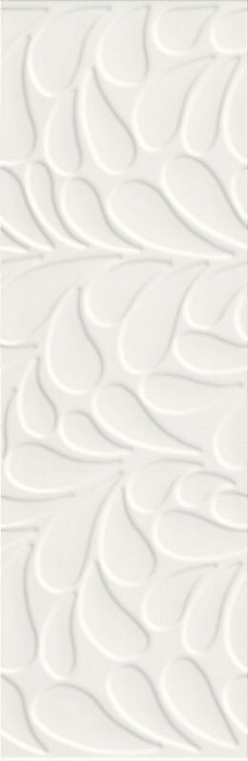 Плитка Meissen Keramik Moon Line, рельеф белый MOA-WTA051