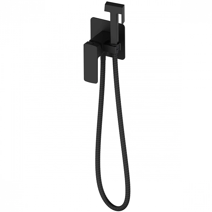 Гигиенический душ Oliveeka OL-829003-MB со смесителем, черный матовый