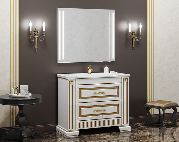 Мебель для ванной Opadiris Оникс. Фото в интерьере