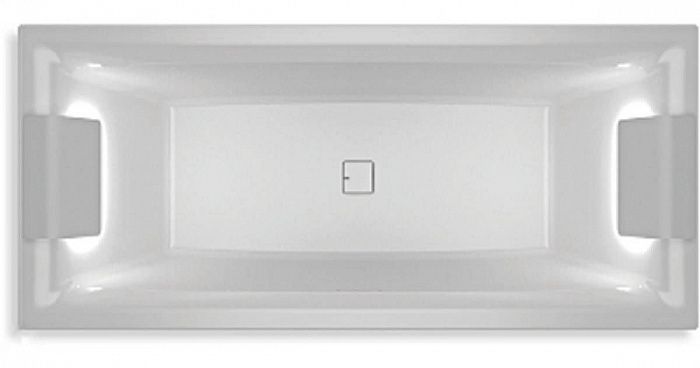 Акриловая ванна Riho Still Square Led 170x75 LR