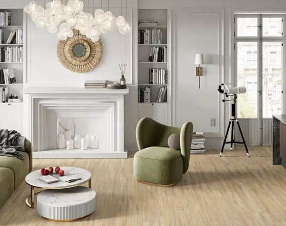Керамогранит Alma Ceramica Milton. Фото в интерьере