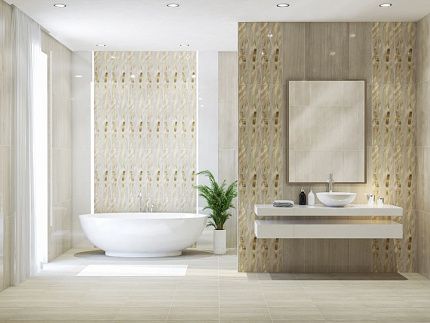Декор Eletto Ceramica TREVI BEIGE ONDA 587662001