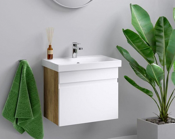Мебель для ванной Aqwella Smart. Фото в интерьере