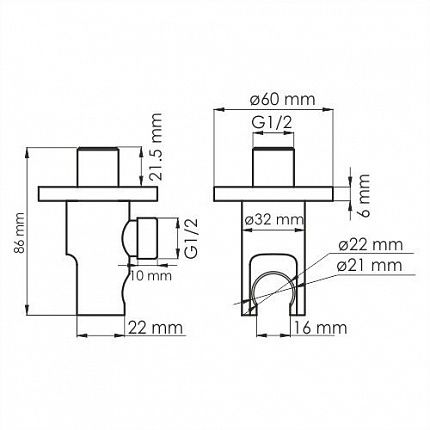 A112 Подключение шланга