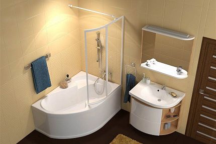 Набор петель и кронштейнов Ravak Brilliant B SET BVS2-R 100 хром