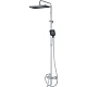 Душевая система IDDIS Parker PARSB3Fi06 340x190 мм, со смесителем, хром