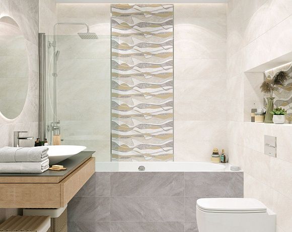 Керамогранит Alma Ceramica Rialto. Фото в интерьере