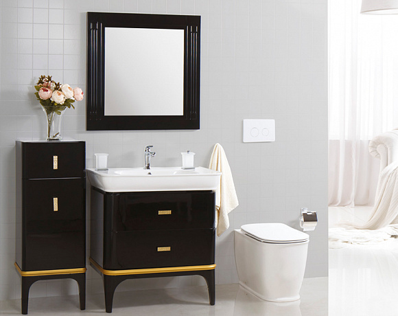 Мебель для ванной и сантехника BelBagno Un Classico. Фото в интерьере