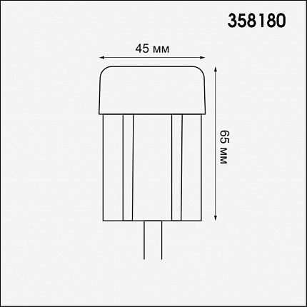 Ландшафтный светильник NOVOTECH NOKTA 358180 STREET