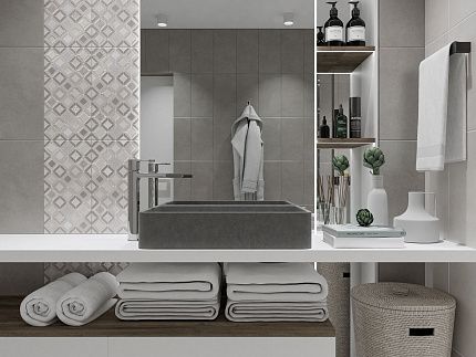 Плитка настенная Azori Starck Tessera 1